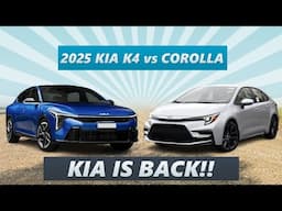 2025 Kia K4 vs 2025 Toyota Corolla – KIA is WINNING !!