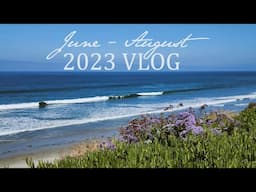 June - August 2023 Vlog: Painting, garden, and time with family.