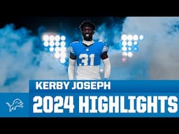 Kerby Joseph highlights | 2024 Detroit Lions