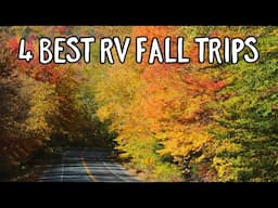 🍂🚐 The Four Best Autumn Destinations for Your Ultimate New England RV Getaway