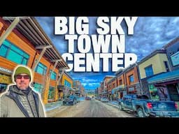 Winter Walk in Big Sky, Montana ❄️ | Binaural Virtual Tour for Immersive Relaxation - 4K City Walks