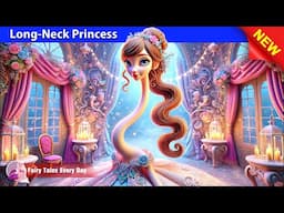 Long-Neck Princess 😈 Bedtime Stories - English Fairy Tales 🌛 Fairy Tales Every Day