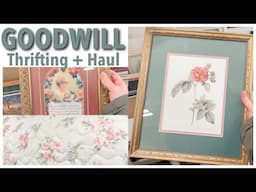 A WHOLE STACK OF THEM! Thrift With Me at GOODWILL for Home Decor! Thrifting + Thrift Haul