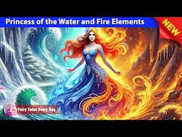 Princess of the Water and Fire Elements 🔥🌊 English Fairy Tales 🌛 Fairy Tales Every Day