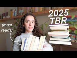 2025 TBR – books i MUST read... or else