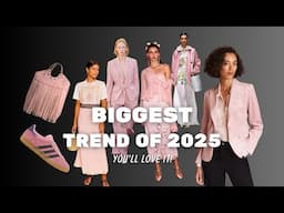 Blush Pink Trend: How to Style It for Every Age and Outfit Ideas. 2025 Color Trends.