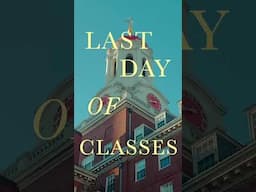 last day of classes at harvard