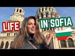 My First Day Of LIVING In Sofia, Bulgaria | City Tour, Phone Plan + Groceries