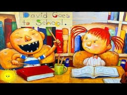 👦 David Goes To School by David Shannon - Children's Books Read Aloud, Social Skills At School