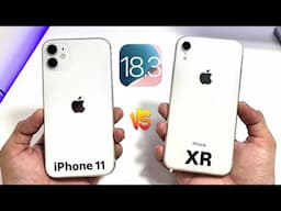 iPhone 11 vs iPhone XR iOS 18.3 - Performance, Battery Review, Networks - Full Comparison