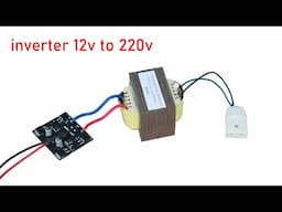 How to make simple inverter 12v to 220v , IRF3205 , 50Hz