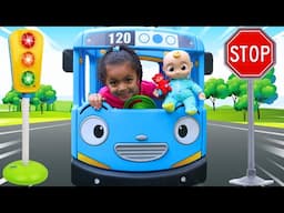 Wheels on the Bus + This is the Way Morning Routine Song | Nursery Rhymes & Kids Songs