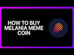 How To Buy Melania Meme Coin on MeteoraVD 2025!