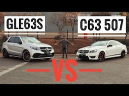 Mercedes Benz C63 507 VS GLE63S - David Vs Goliath