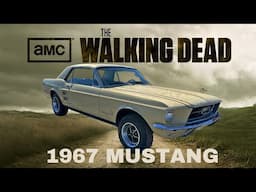 "The Walking Dead" 67 Mustang A TV Car is RESCUED after sitting for 14 years