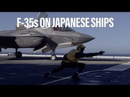 See American F-35s land on a Japanese warship