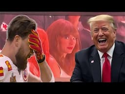 Trump BREAKS Travis Kelce! LOSES IT because Trump TROLLED Taylor Swift getting BOOED at Super Bowl!