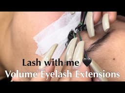 Volume Eyelash Extensions  | thelashhfairy