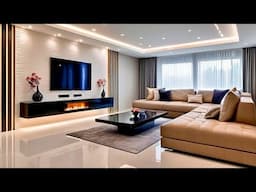 200 Stylish Modern Living Room Decorating Ideas 2025 | TV Wall Unit Designs & Home Interior Trends