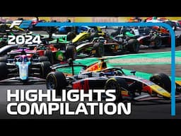 ALL Race Highlights From The 2024 F2 Season!