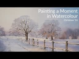 Painting a Winter Scene in Watercolour - Inspiration Challenge