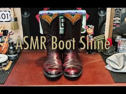 WORLD'S FINEST SHOE SHINE ASMR - PICKING, SCRAPING, CLEANING, BRUSHING #Dornstar #shineyourdangshoes