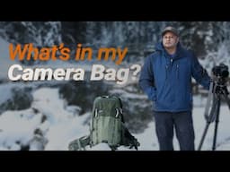 Discover What's Inside My Camera Bags - Epic Banff Winter Photography!