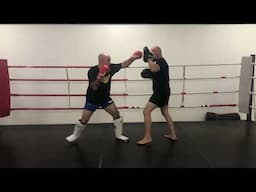 Advanced Muay Thai Pad drills: 5 Beat and 8 Combinations