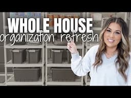 Revamp Your Space: Complete Home Organization Makeover! | 2025 Whole House Organization Refresh