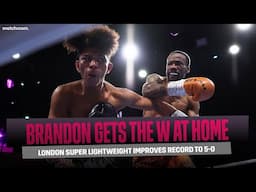 Jesse Brandon Vs Rodrigo Gomes de Oliveira: Full Fight (Liddard Vs Osaze Undercard)