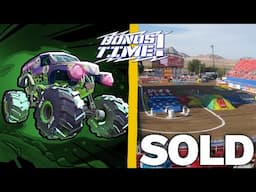 NEW Monster Jam MOBILE GAME! Sam Boyd Stadium Sold! Bonus Time Monster Truck Podcast