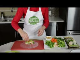 How to Make Salad Rolls - They're naturally gluten free and dairy free so make some with friends.