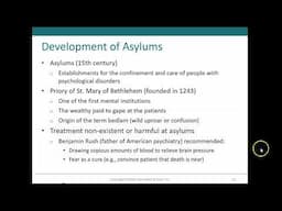 Science and Treatment of Psychological Disorders Video #1