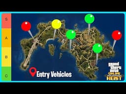 Every STRATEGY Ranked For CAYO PERICO HEIST: Entry Vehicles (GTA 5 Online)