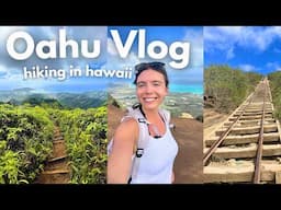 Oahu Hawaii Vlog🌺(Hike Koko Crater, Kuli'ou'ou Ridge Trail, China Walls)