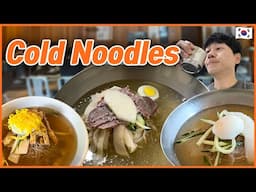 Korea's Cold Noodles, Naengmyeon (3 places)