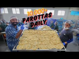 10,000+ പറോട്ടകൾ  | Over 10 thousand parottas are prepared here daily - Mega Kitchen