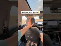 Headrest Mat Nikalo🙏 ft. New Jeep Meridian Overland