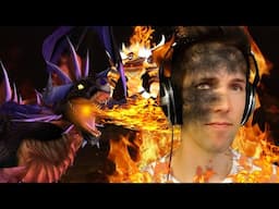 Grubby INTENSE FOCUS 1st time Onyxia and Molten Core - but disaster strikes!