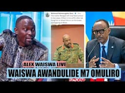 Alex Waiswa Mufumbiro Live: Awandulide M7 Omuliro