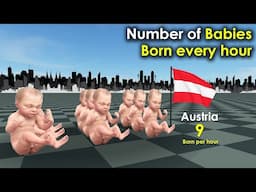 Number of Babies Born every hour