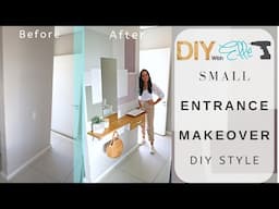 DIY with Elle- Small Entrance Makeover