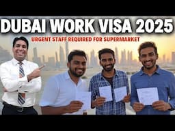 Dubai Work Visa 2025 | Apply For Supermarket Jobs In Dubai