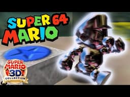 Hazy Maze Cave 100%! Super Mario 64 (3D Allstars) Gameplay Walkthrough