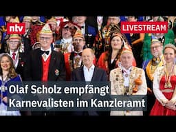 LIVE: Karnevalsempfang im Kanzleramt