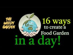 The Weedy Garden Food Forest Makeover Giveaway