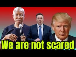 Julius Malema Attacking Donald Trump for disrespecting South Africa.