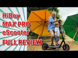 SSL724 ~ So I tried something different... The new Hiboy Max Pro Electric Scooter!