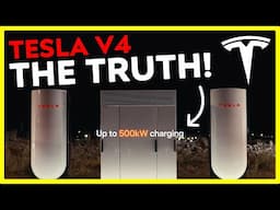 The TRUTH about Tesla V4 - 500 kW Superchargers | ⛔NO BUSBAR⛔