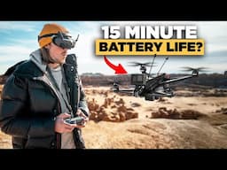 The SECRET To long flight times | Cinematic FPV Lion Battery test